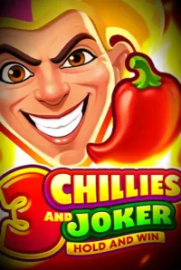 three chillies and joker slot logo